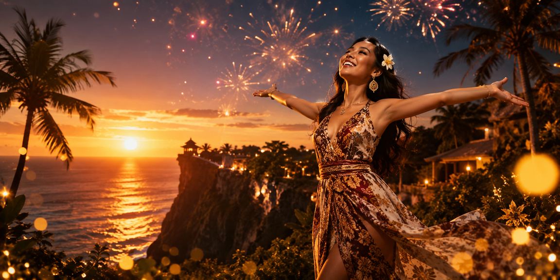 Suasana festival VIP yang meriah dengan dekorasi dan hadiah berlimpah untuk pemain setia